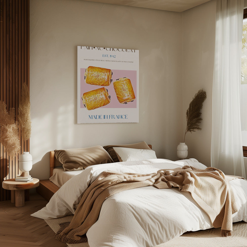 Pain Au Chocolat Delight | Canvas