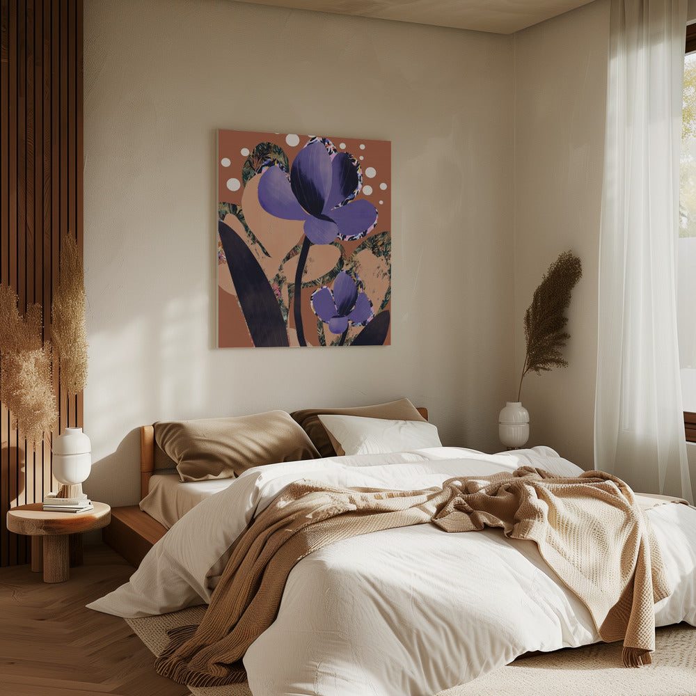 Violet Bloom Dance | Canvas