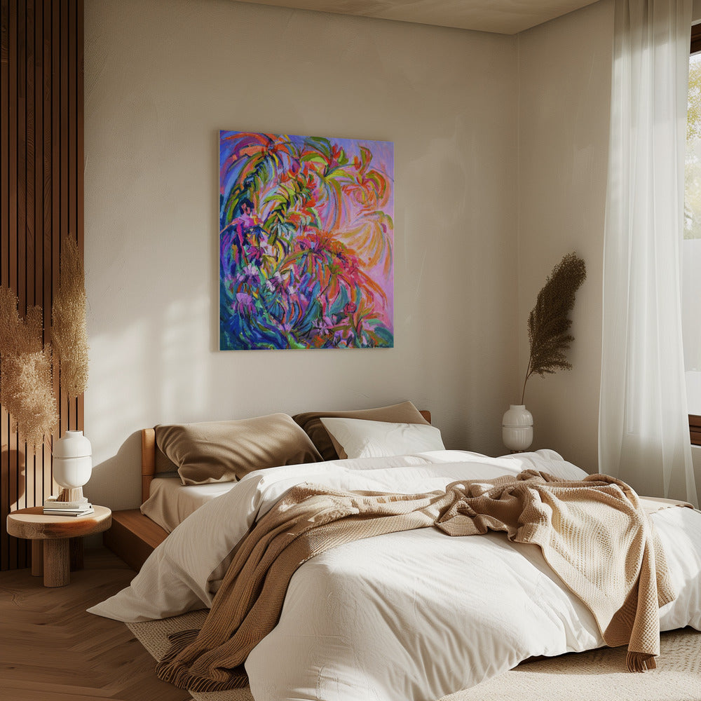 Radiant Floral Ballet | Canvas