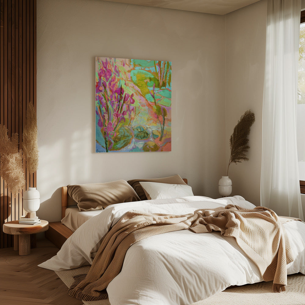 Vibrant Spring Garden | Canvas