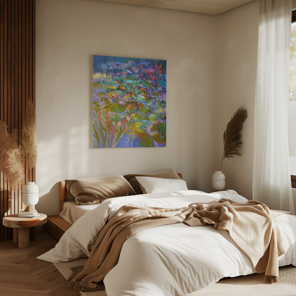 Lush Water Lilies | Canvas