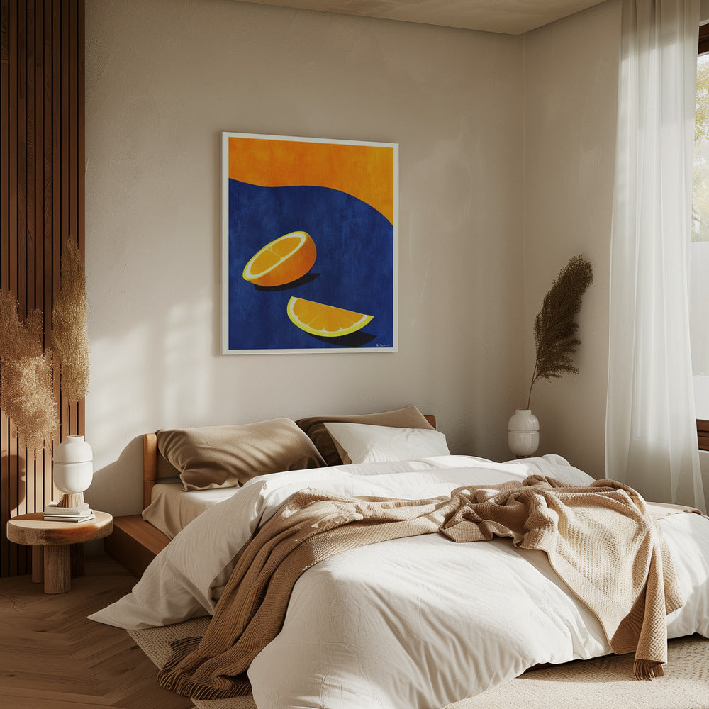 Petit Déjeuner, Deux Oranges | Canvas