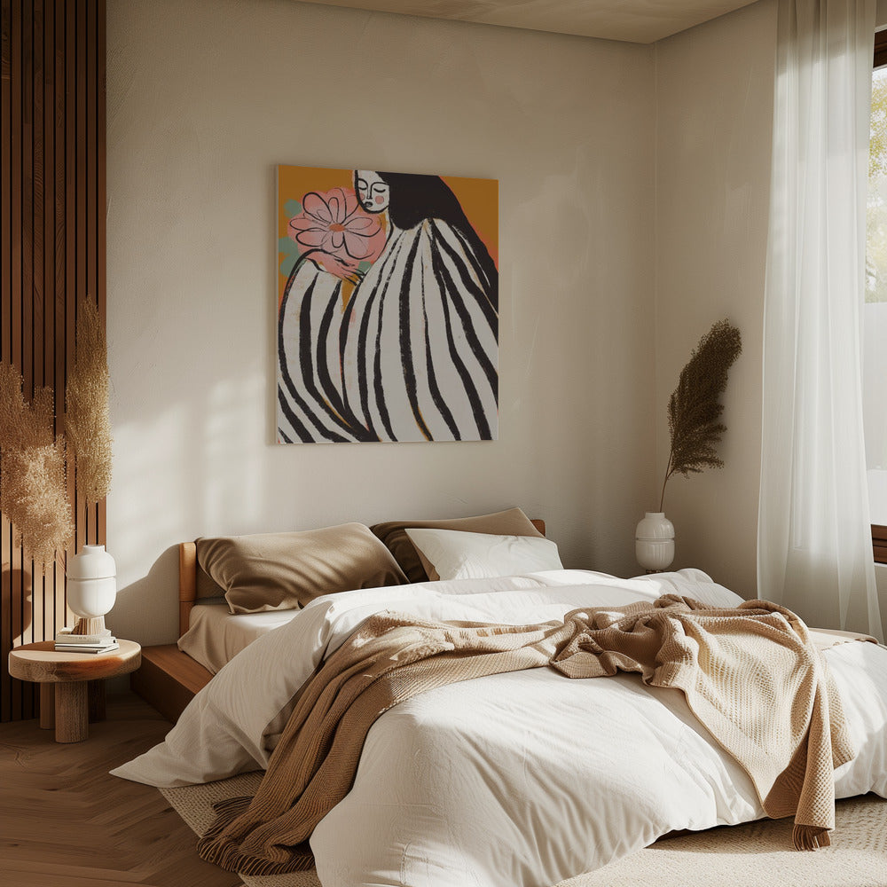 Striped Serenity | Canvas