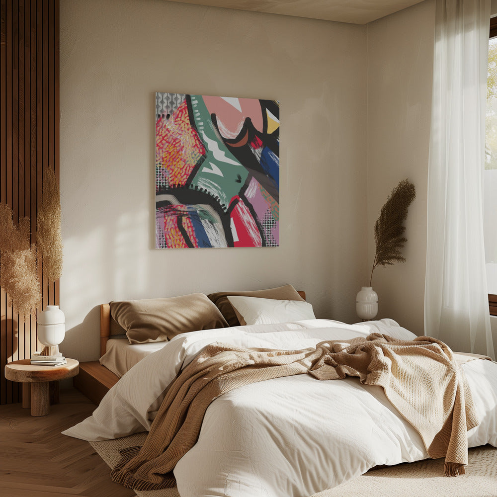 Vibrant Colorful Abstract | Canvas