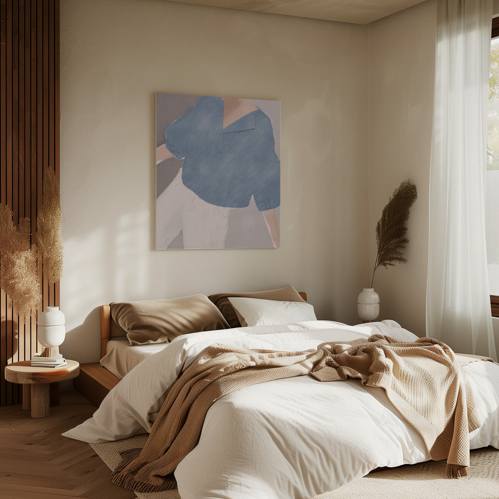 Striped Shirt Wanderer | Canvas