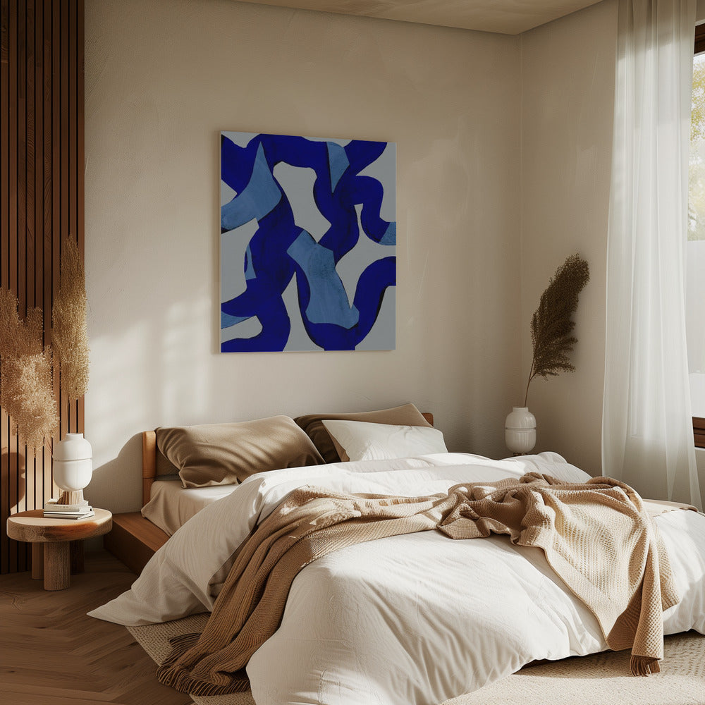 Abstract Brush Strokes 65X | Canvas