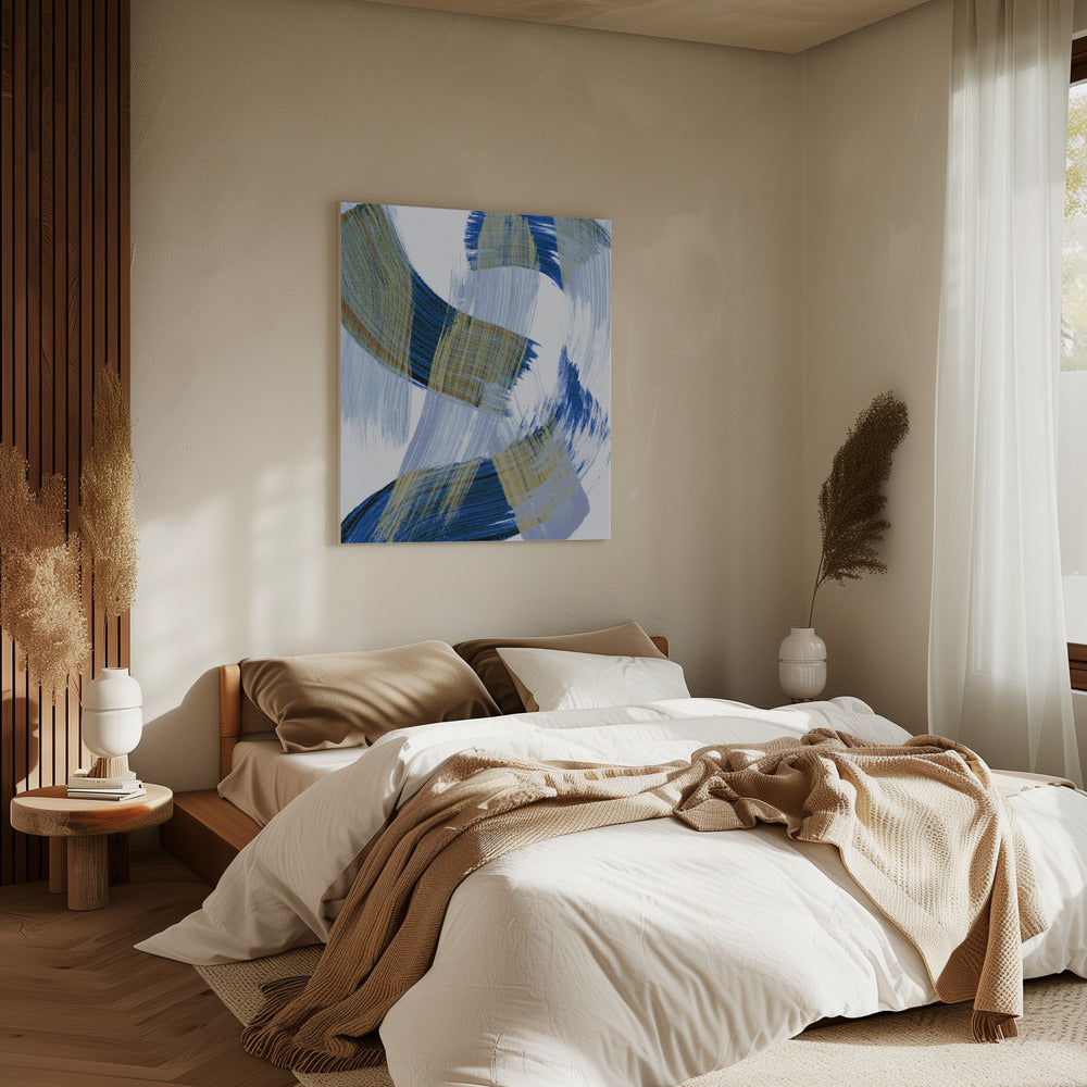 Abstract Brush Strokes 13 | Canvas