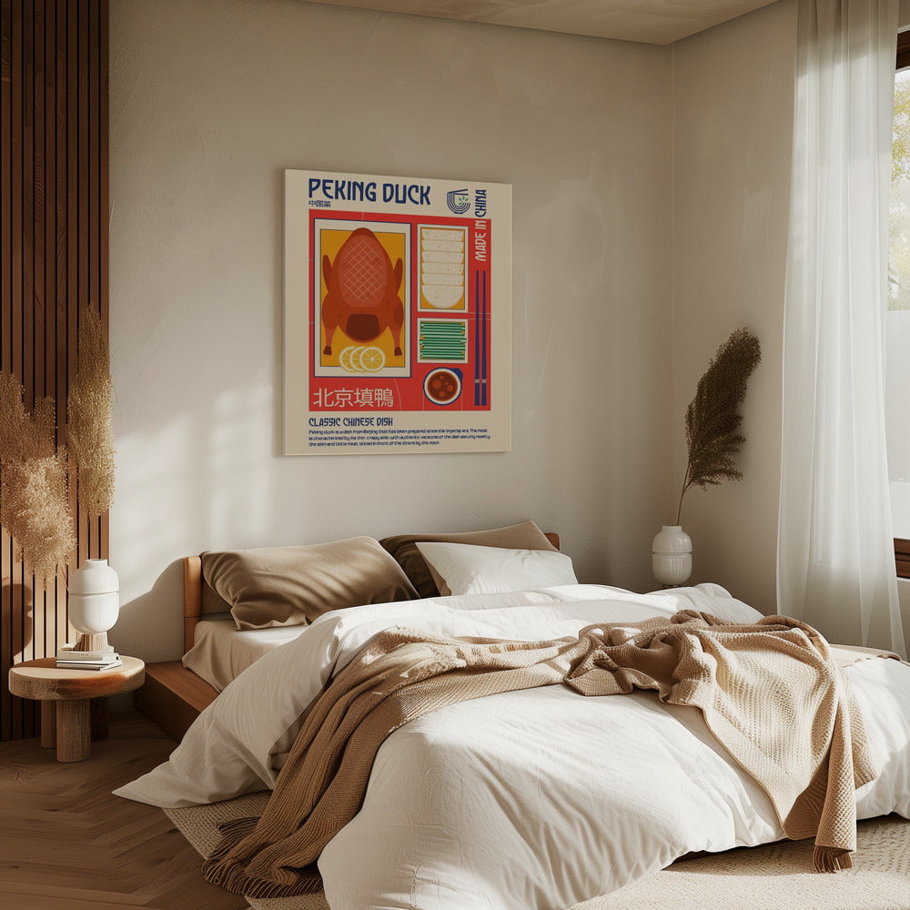 Peking Duck Japanese Food Print | Canvas