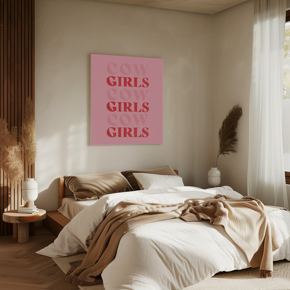 Cow Girls Girls Girls | Canvas