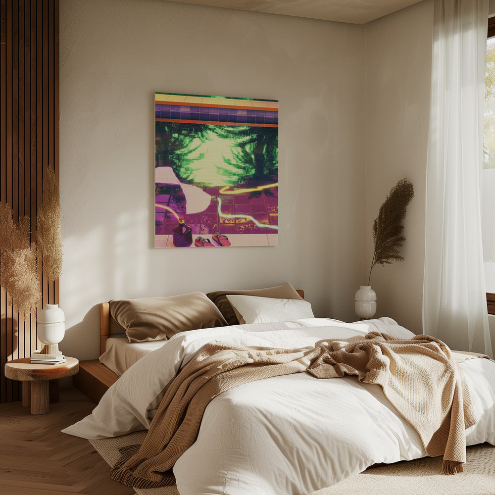 TROPICAL INDOOR POOL | Canvas