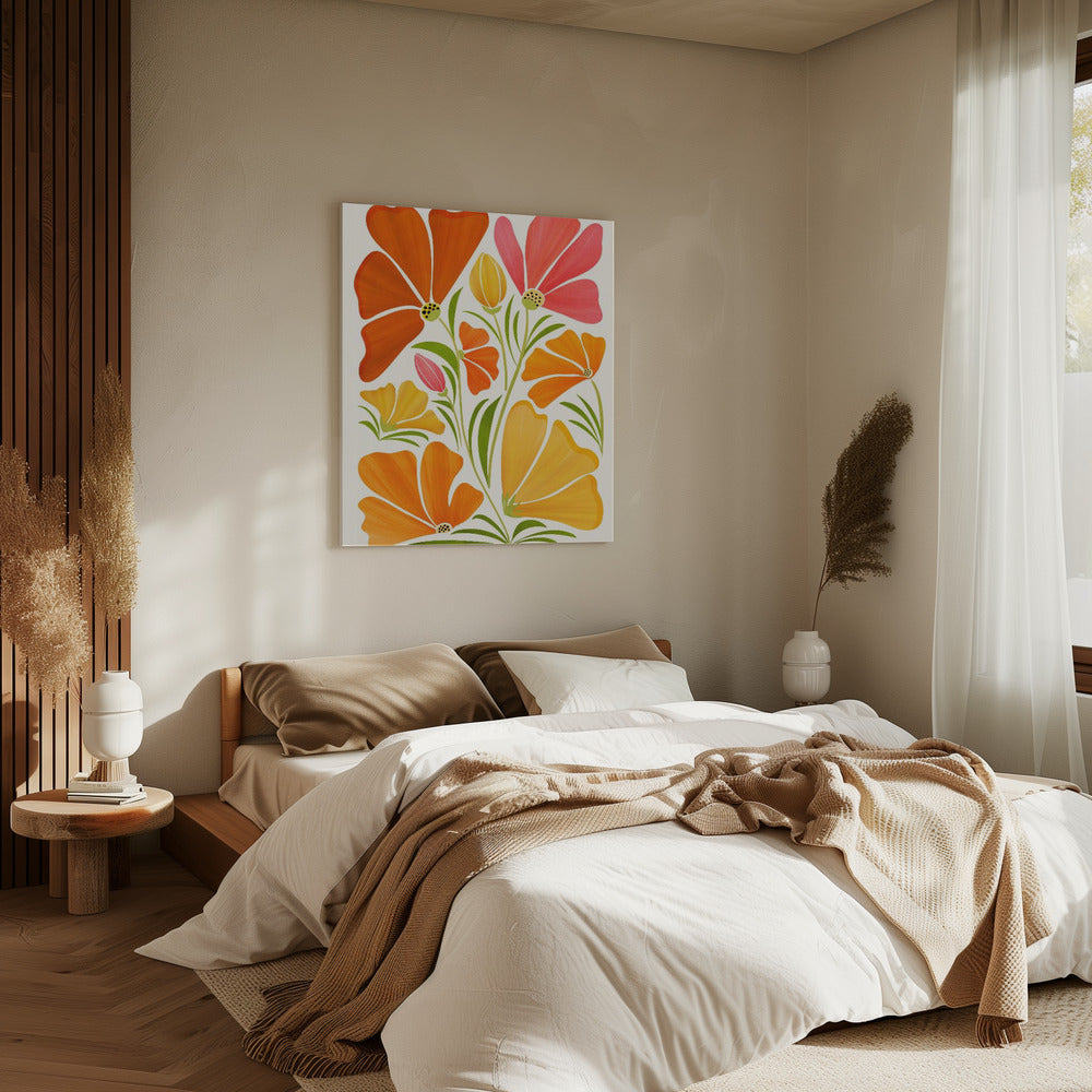 Spring Wildflowers | Canvas