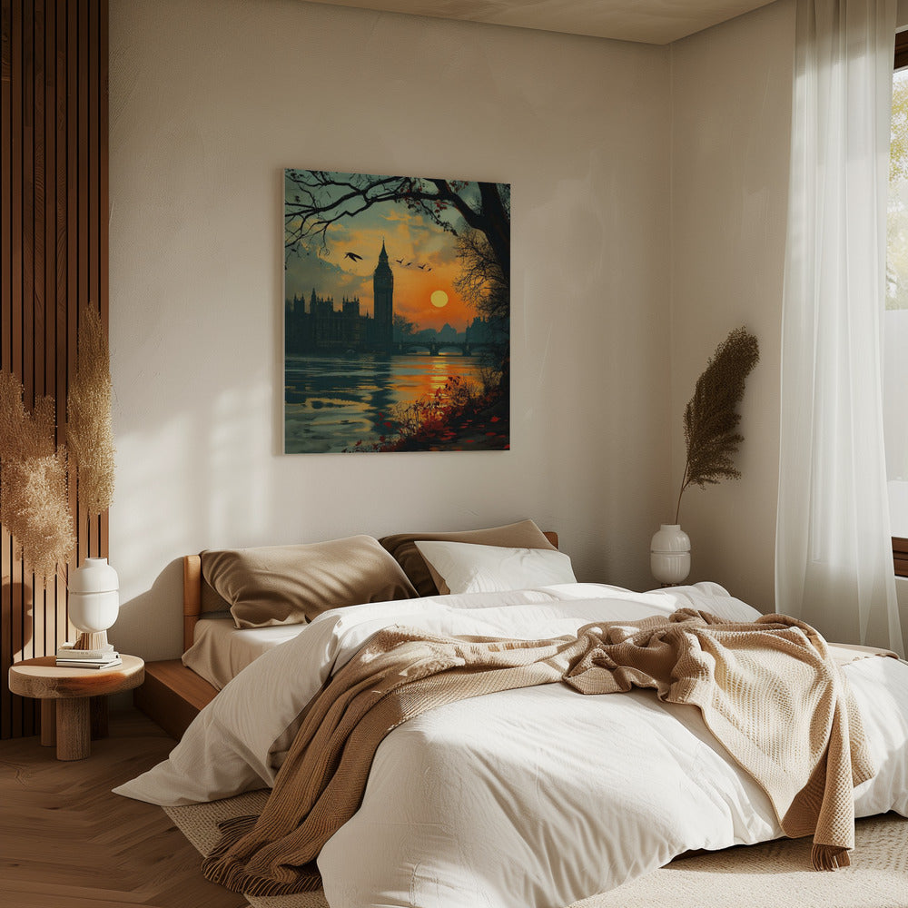 View from the Thames | Canvas