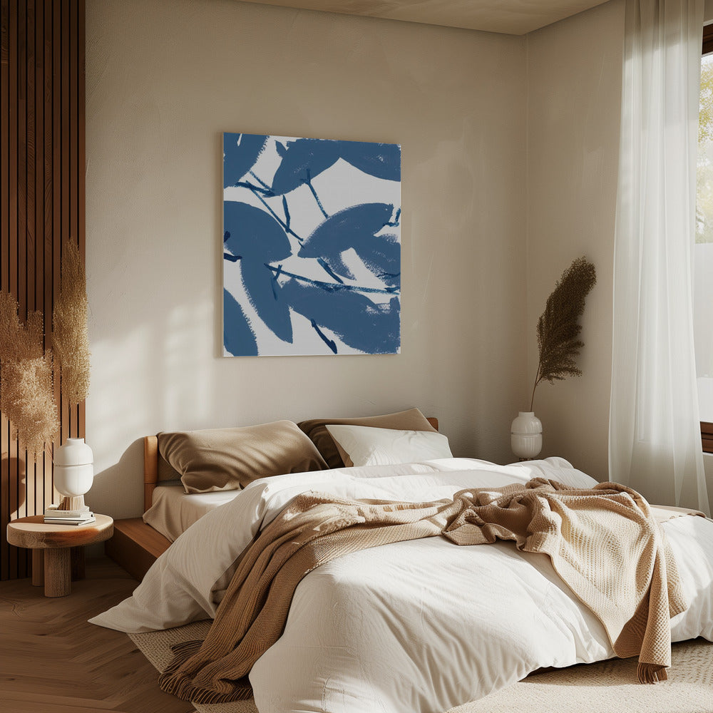 Blue Floral No1 | Canvas