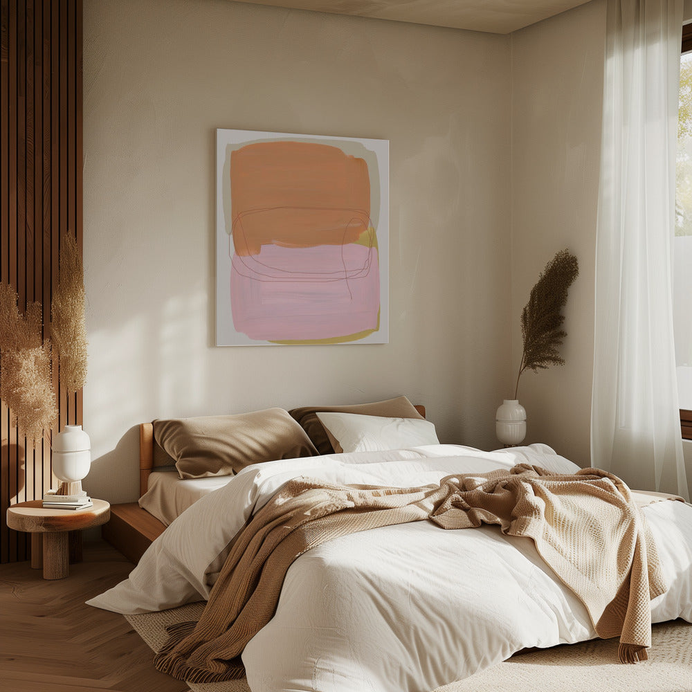 Abstract Brush Strokes 121 | Canvas