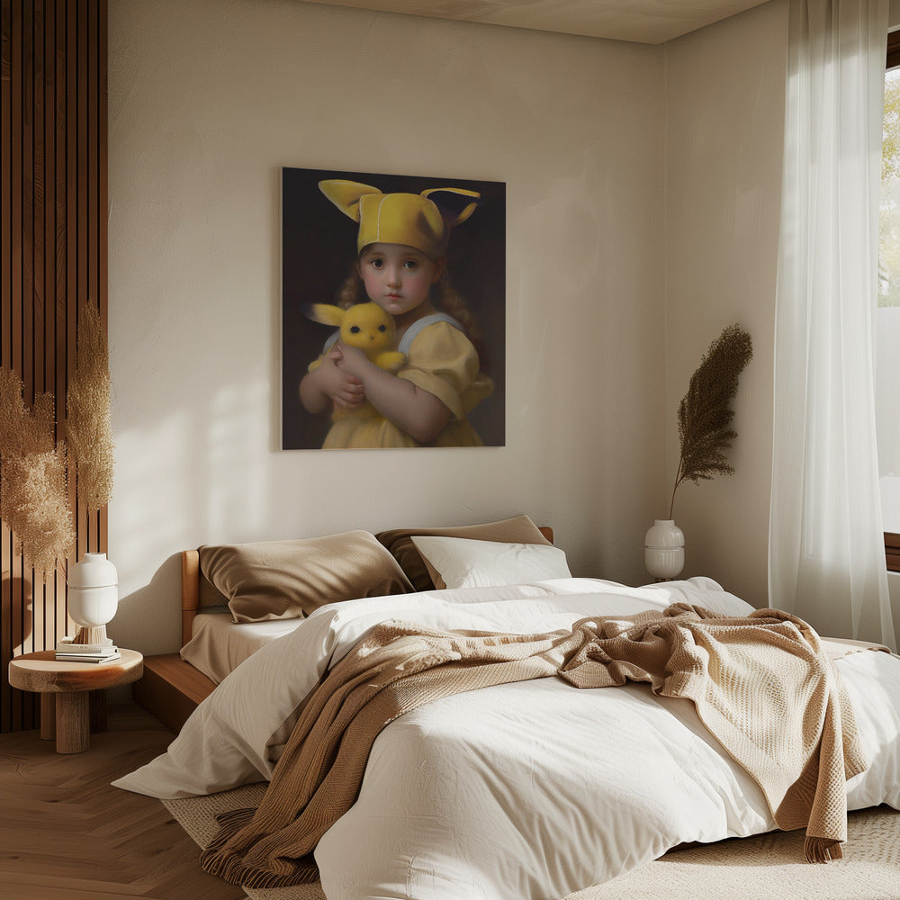 Kawaii Little Girl | Canvas