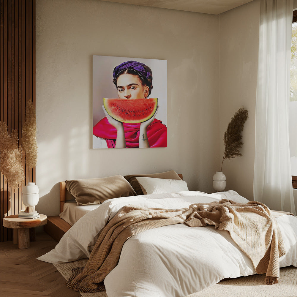 Watermelon Frida | Canvas