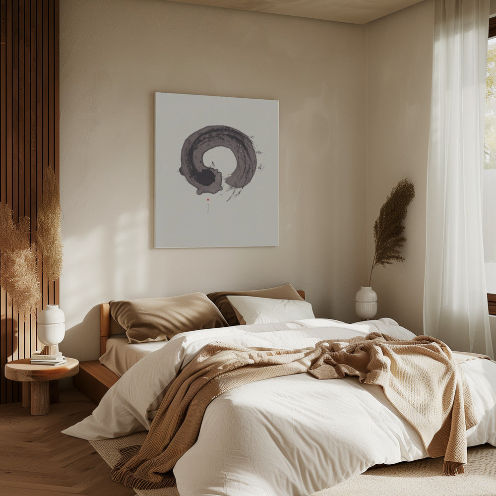 Dual Existence Ensō | Canvas