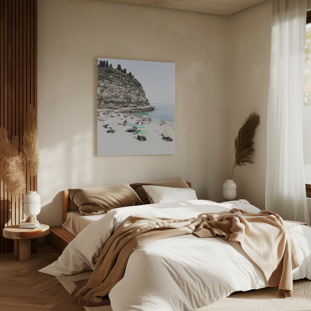 Italian beach | Canvas