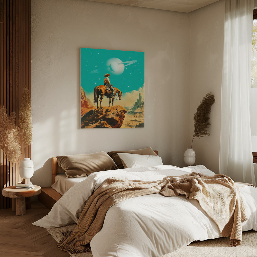 A Western Astronaut | Canvas