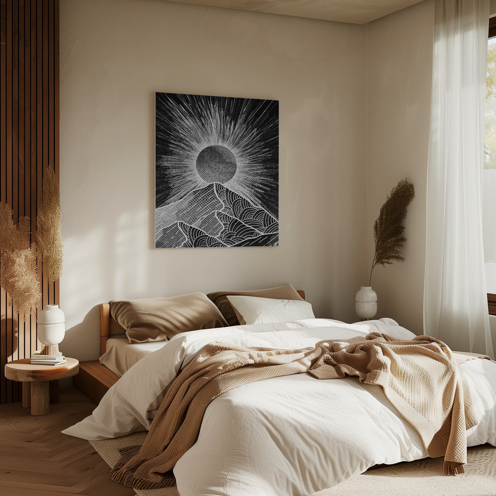 The Sunburst Peak | Canvas