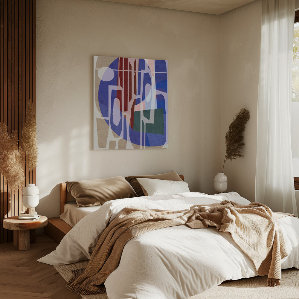 Neutral Shapes 4 | Canvas
