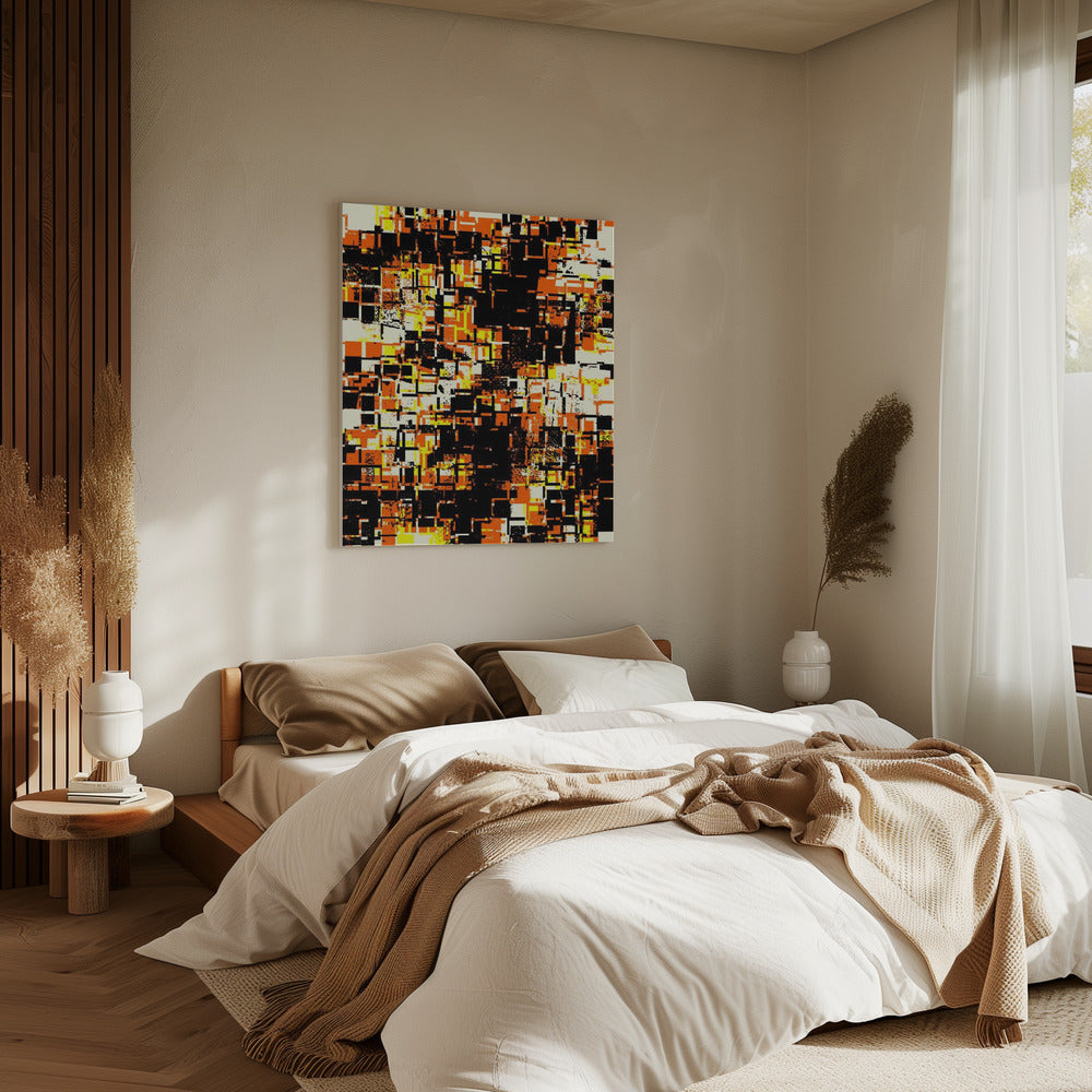 Colorful Geometric Blocks | Canvas
