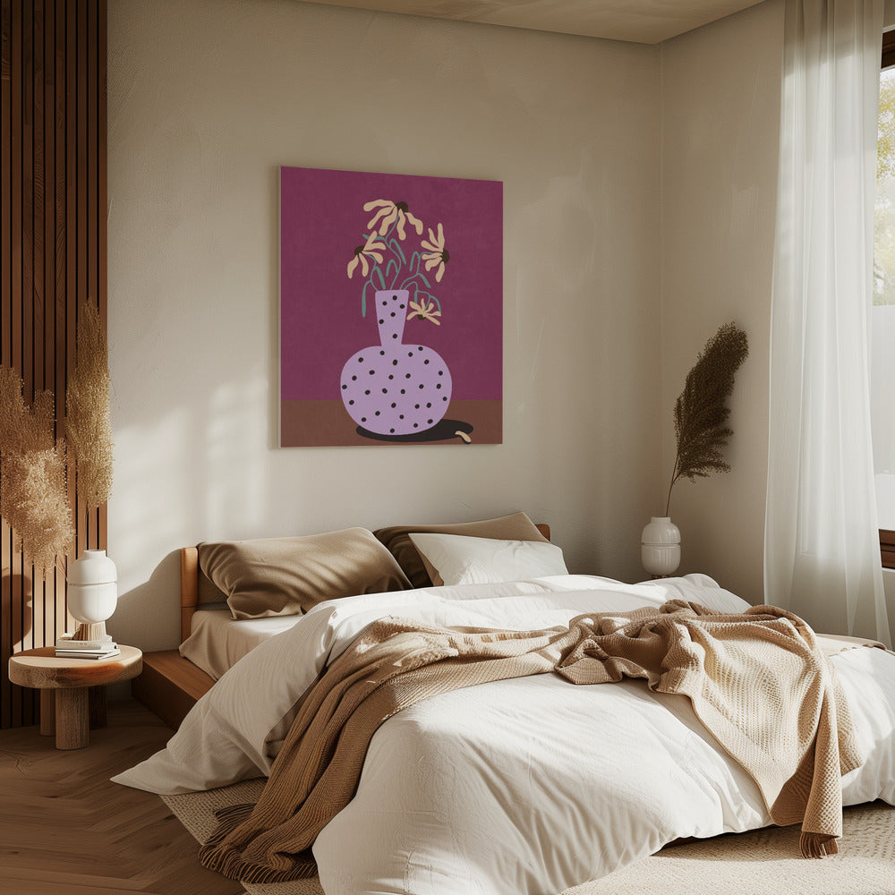 Flowers in Vase | Canvas