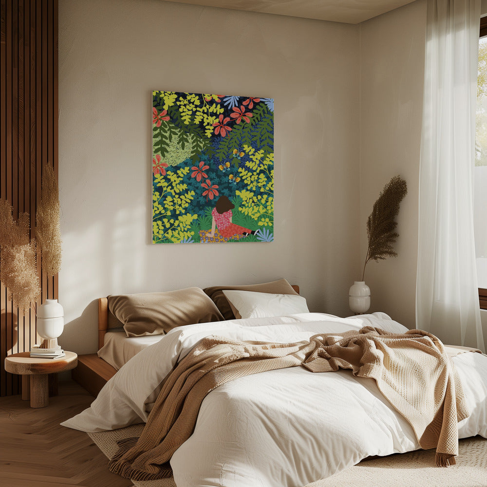 Picknic in the forest | Canvas