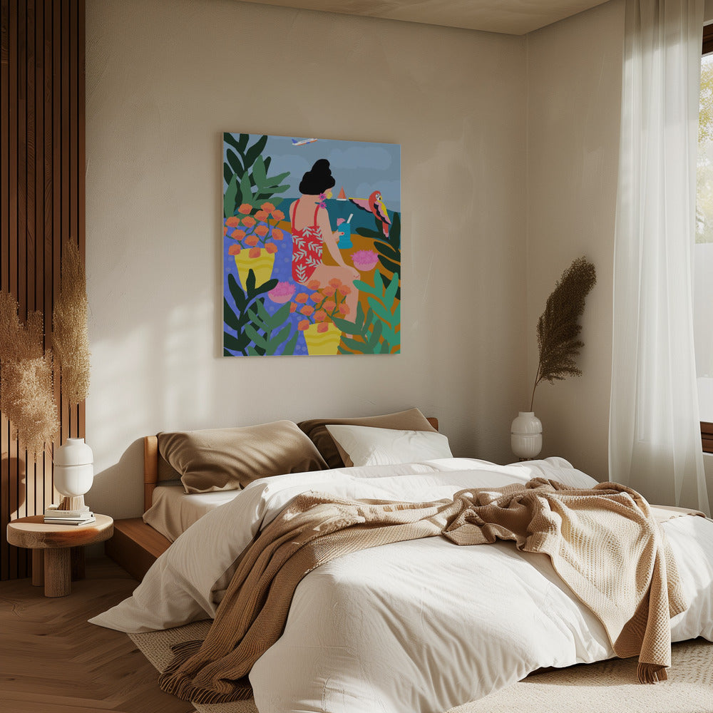 Tropical Vacation | Canvas