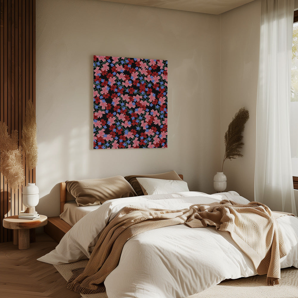 9933x14043 Din 50 Romantic Floral | Canvas