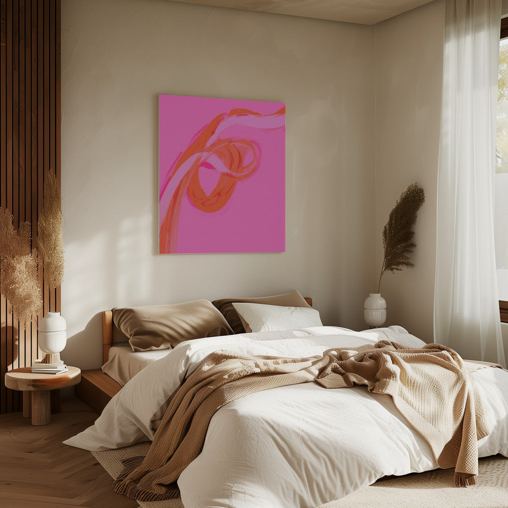 Vibrant Swirl Motion | Canvas