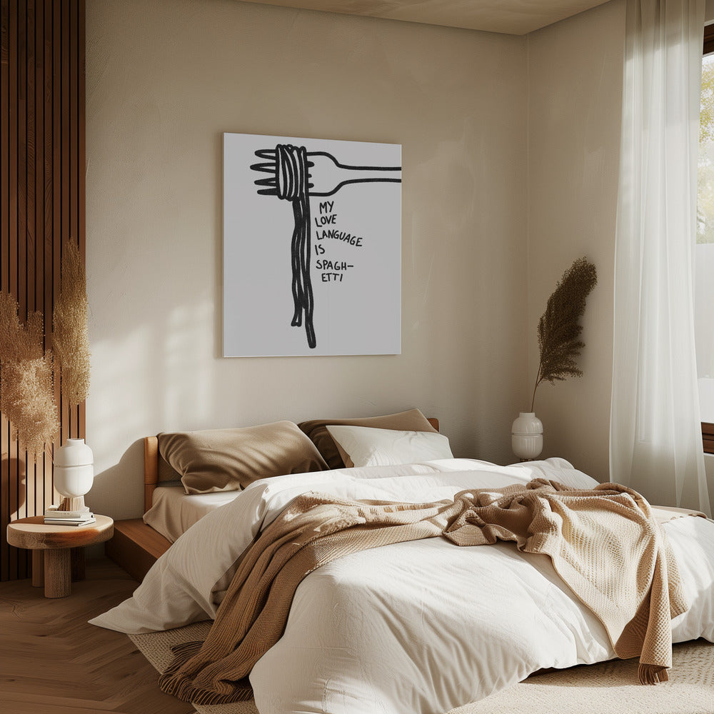 Spaghetti Love Language | Canvas