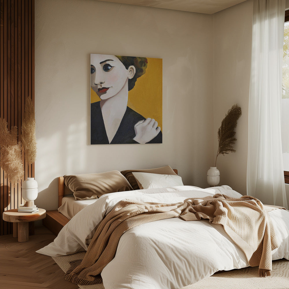 Woman Ochre | Canvas