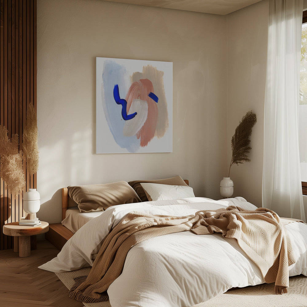 Abstract Brush Strokes 141 | Canvas