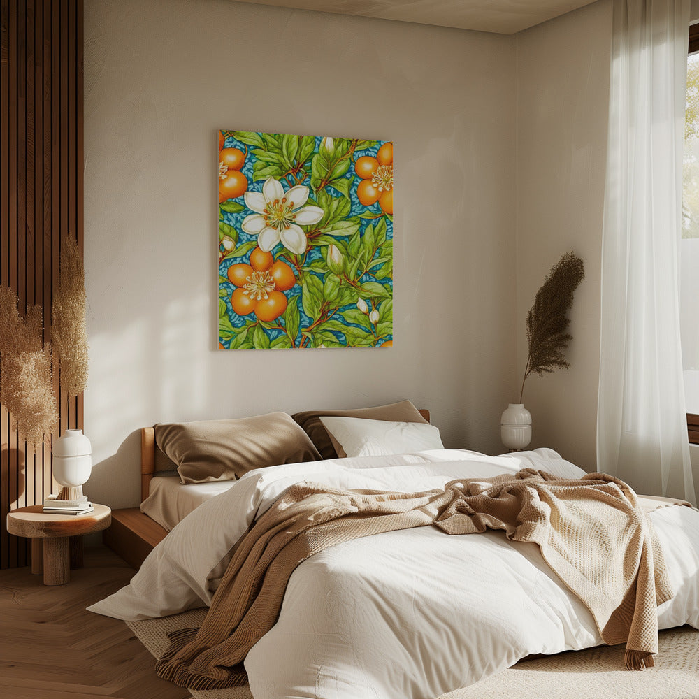 Orange Blossom Nature Plant | Canvas
