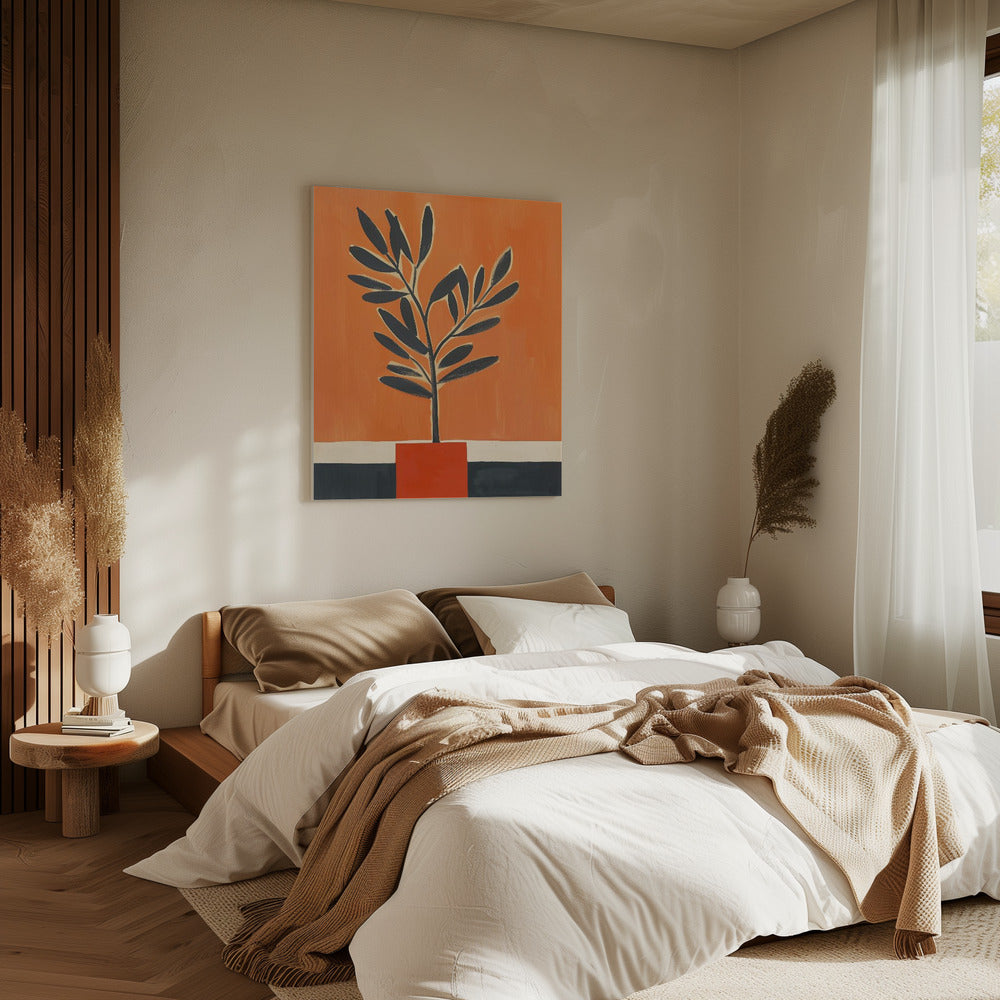 Orange Plant | Canvas