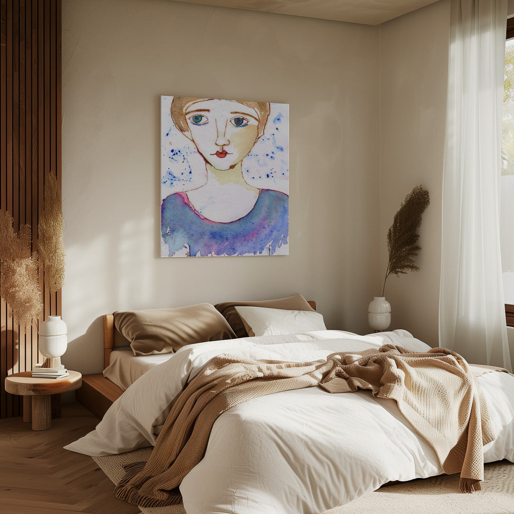 Lady looking | Canvas