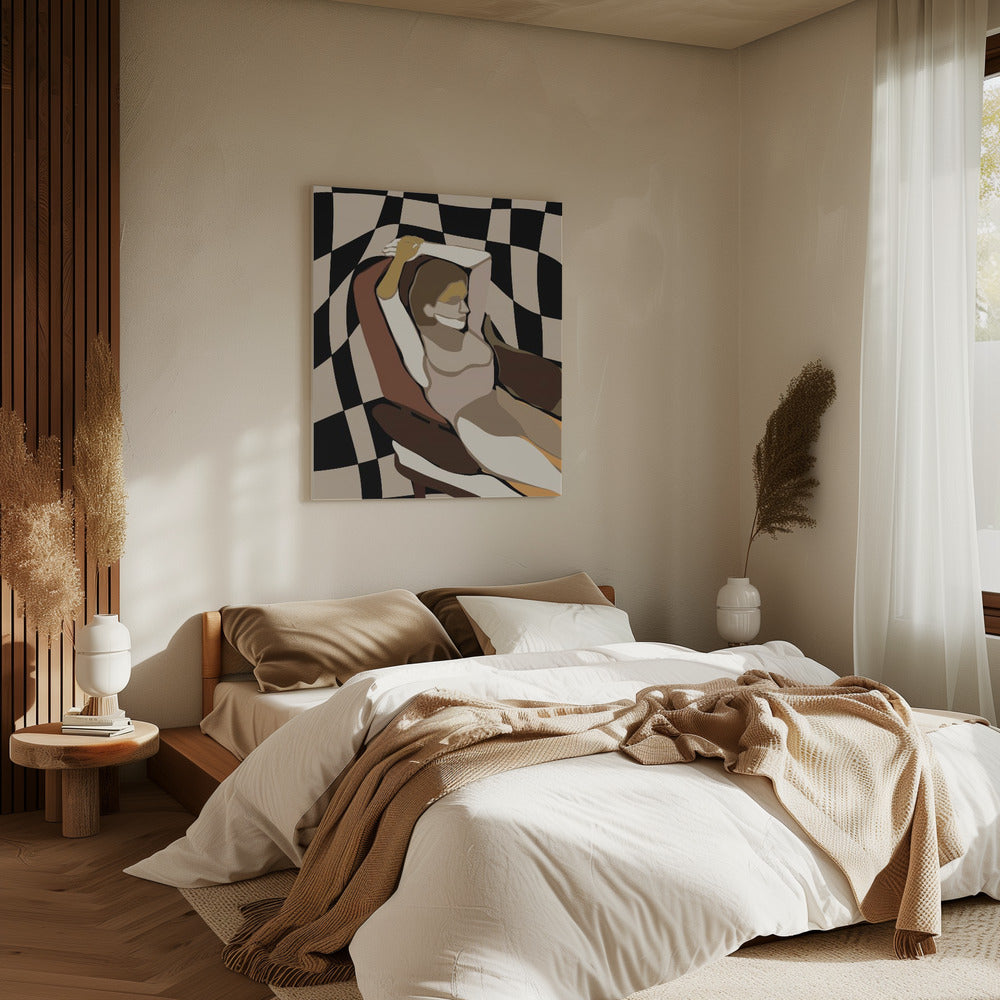 KH Studio - A Sitting Place for a Passenger  - Not In Love | Canvas