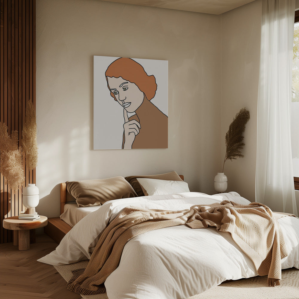 Thinking Woman | Canvas