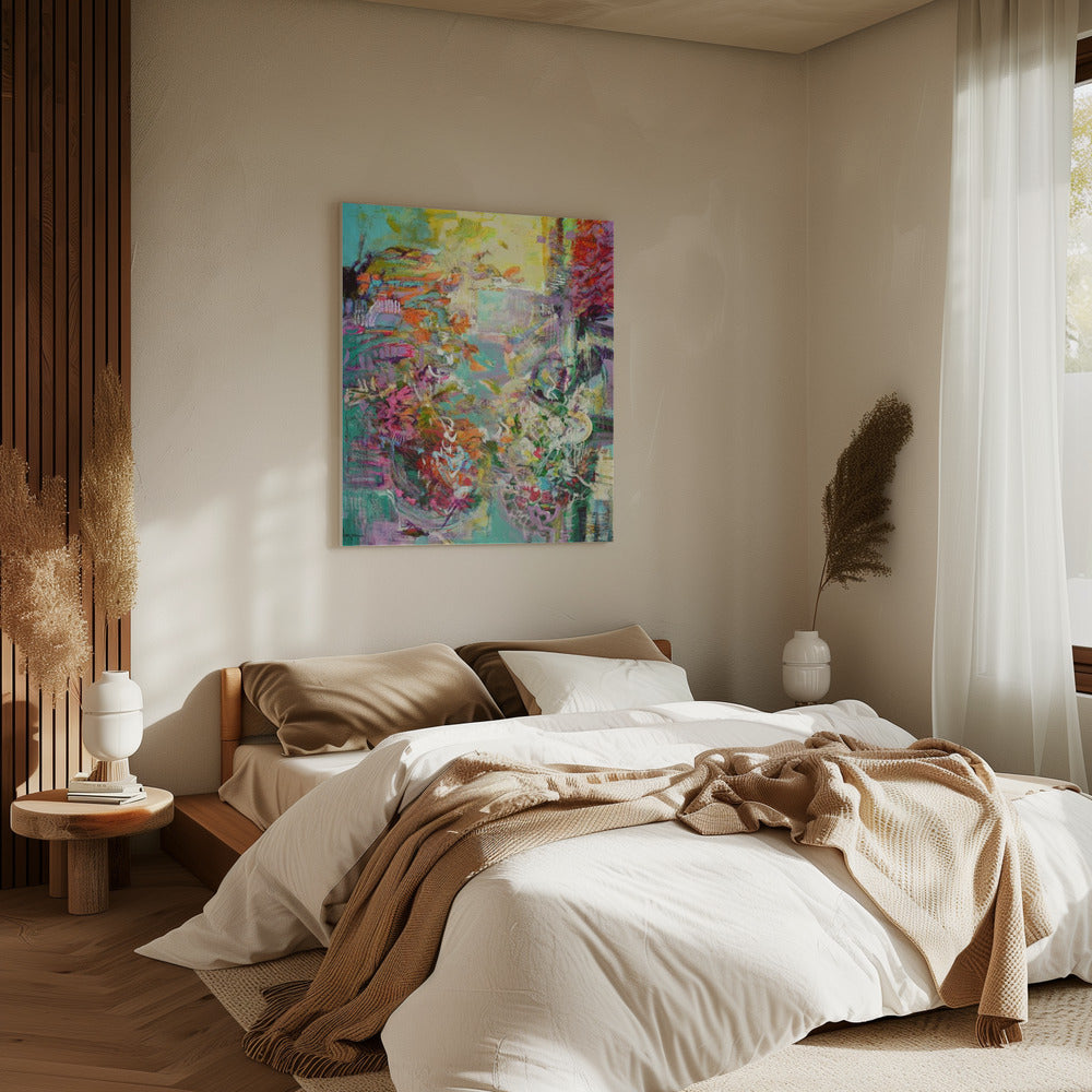 Among The Orchids | Canvas