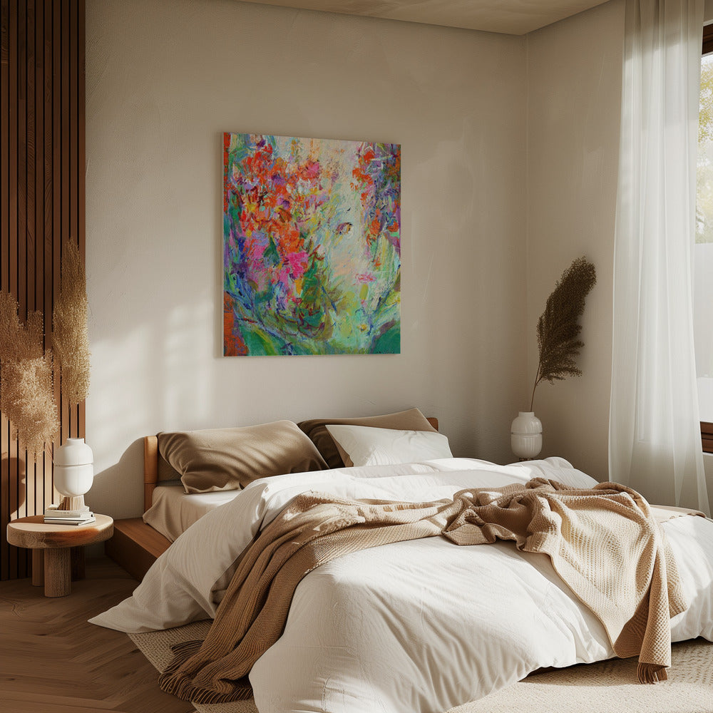 Vibrant Garden Bliss | Canvas