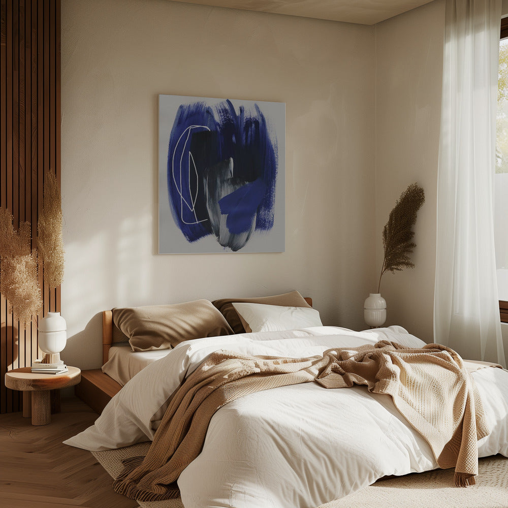 Abstract Brush Strokes 158 | Canvas