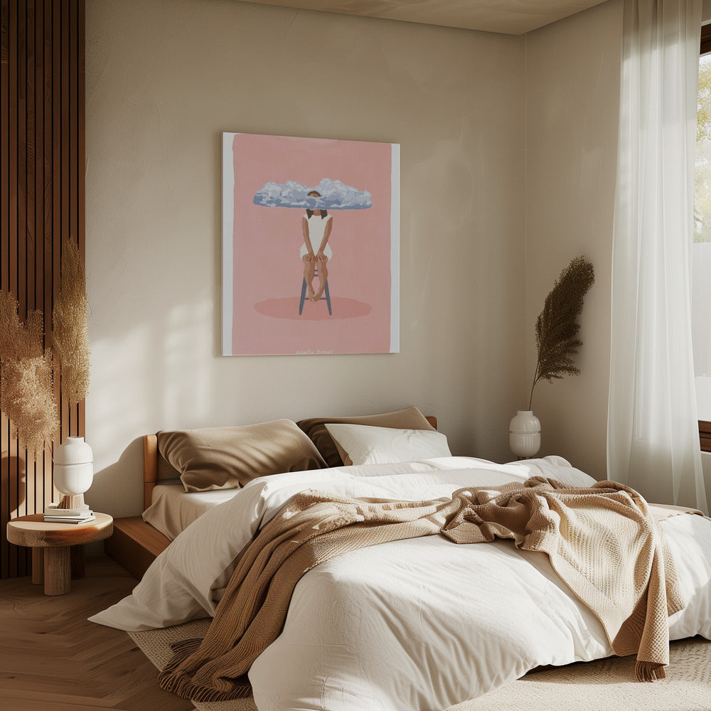 Pink Meditation | Canvas