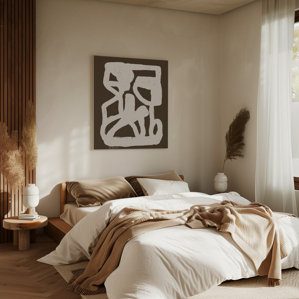 Brown abstract | Canvas