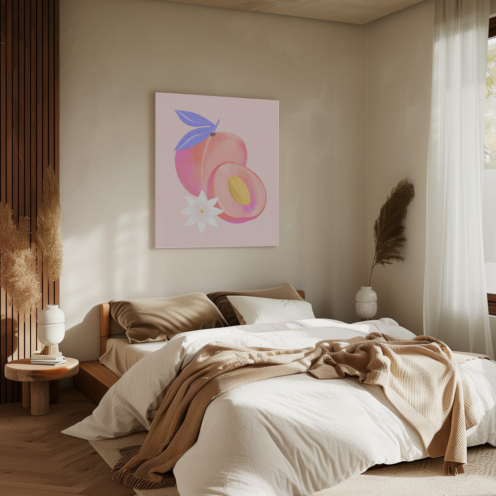 Textured Peach | Canvas