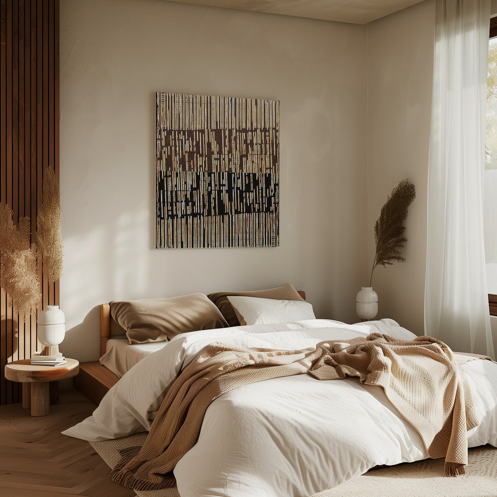 Intricate Linear Patterns | Canvas