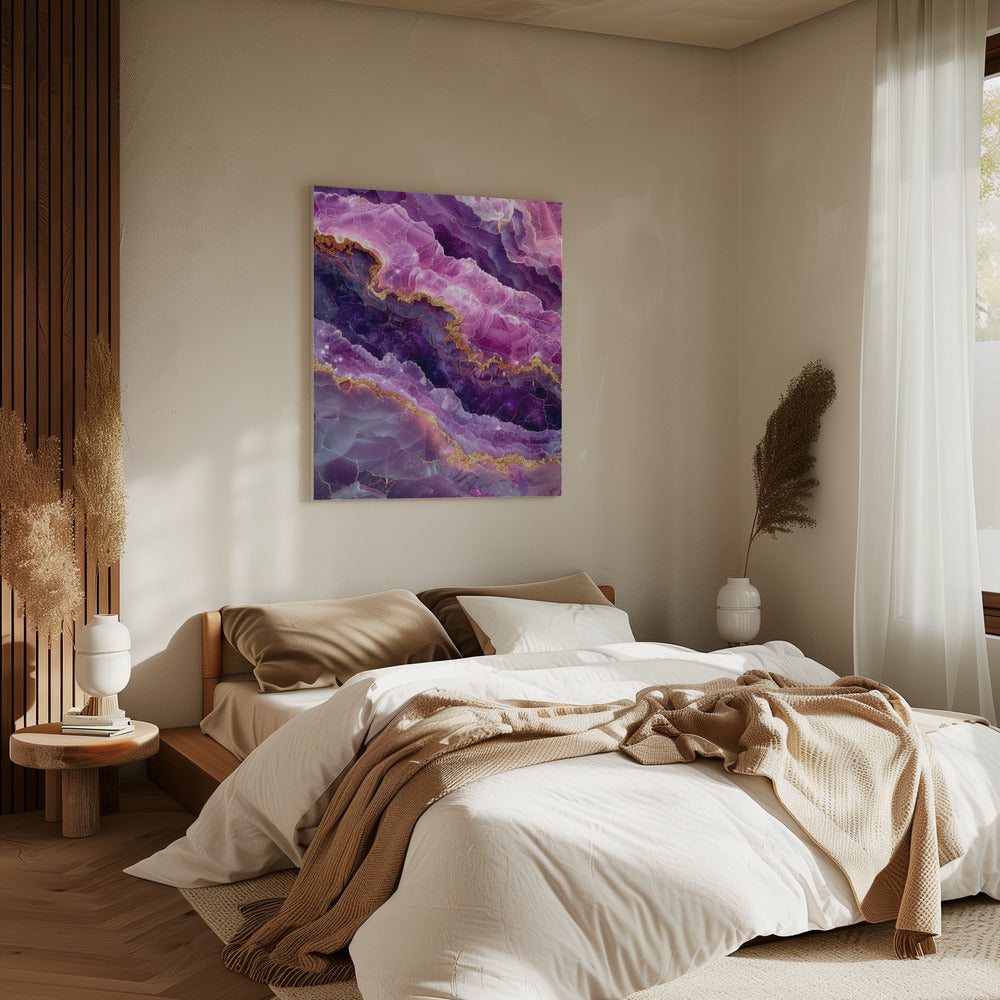 Amethyst Magical Ladscape Graphic (74) | Canvas