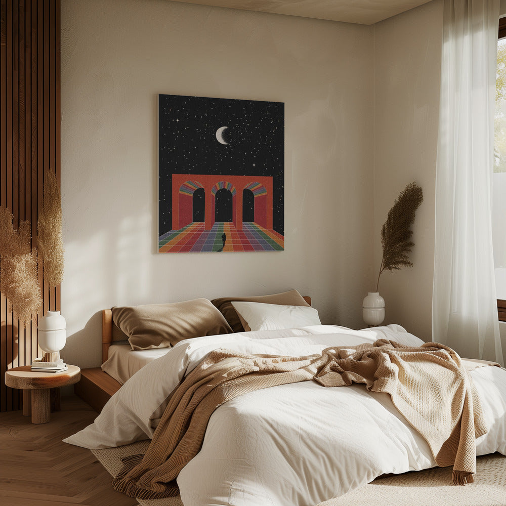 Triumphal Arch in Space | Canvas