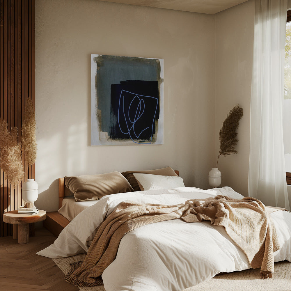 Abstract Brush Strokes 162 | Canvas