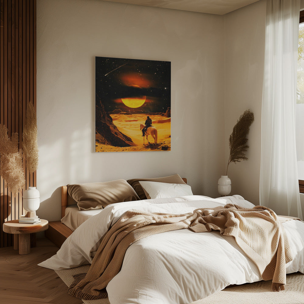 Western Space Adventure | Canvas